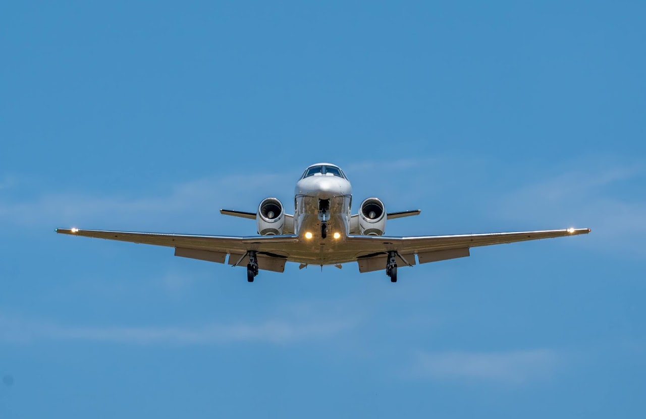 Citation CJ3 front